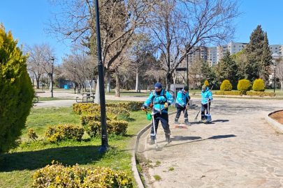 BÜYÜKŞEHİR’DEN BAHAR TEMİZLİĞİ SEFERBERLİĞİ