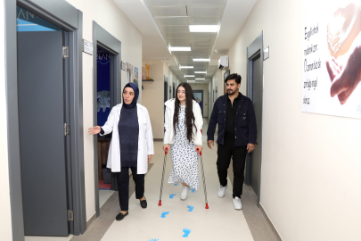 Şahin’den konservatuvar öğrencisine umut olan protez