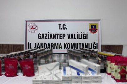 Gaziantep’te kaçakçılık operasyonu: 5 gözaltı