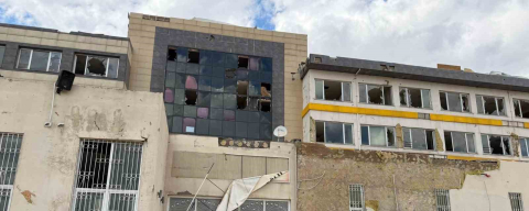 ‘Süper hücre’ okulda ağır hasara neden oldu