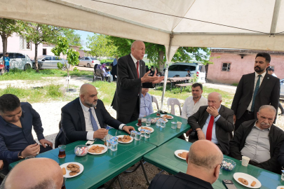 İYİ Parti Heyeti üreticilerin yanında