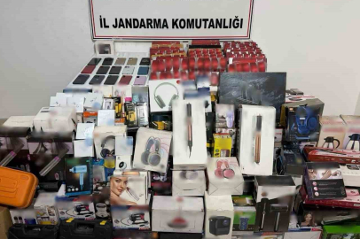 1,2 milyon TL değerinde kaçak malzeme ele geçirildi