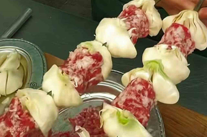 Araban’da sarımsak kebabı sezonu başladı