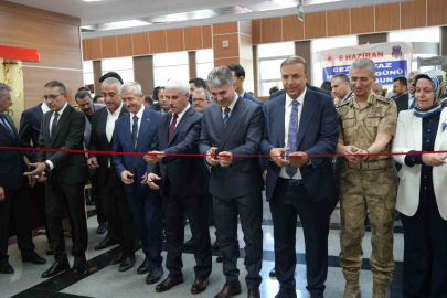 Gaziantep Adliyesi’nde resim ve el sanatları sergisi açıldı