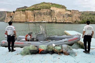 Ağ ile avlanma yasağına uymayan 3 şahsı jandarma yakaladı