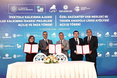 Yeni kalkınma hamleleri için imzalar atıldı