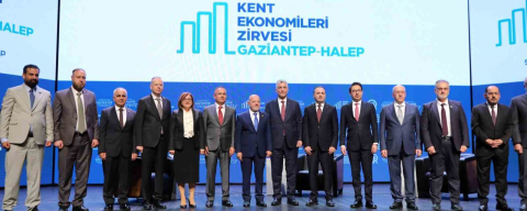 Gaziantep ile Halep arasında üretim ve ticaret alanında konular değerlendirildi