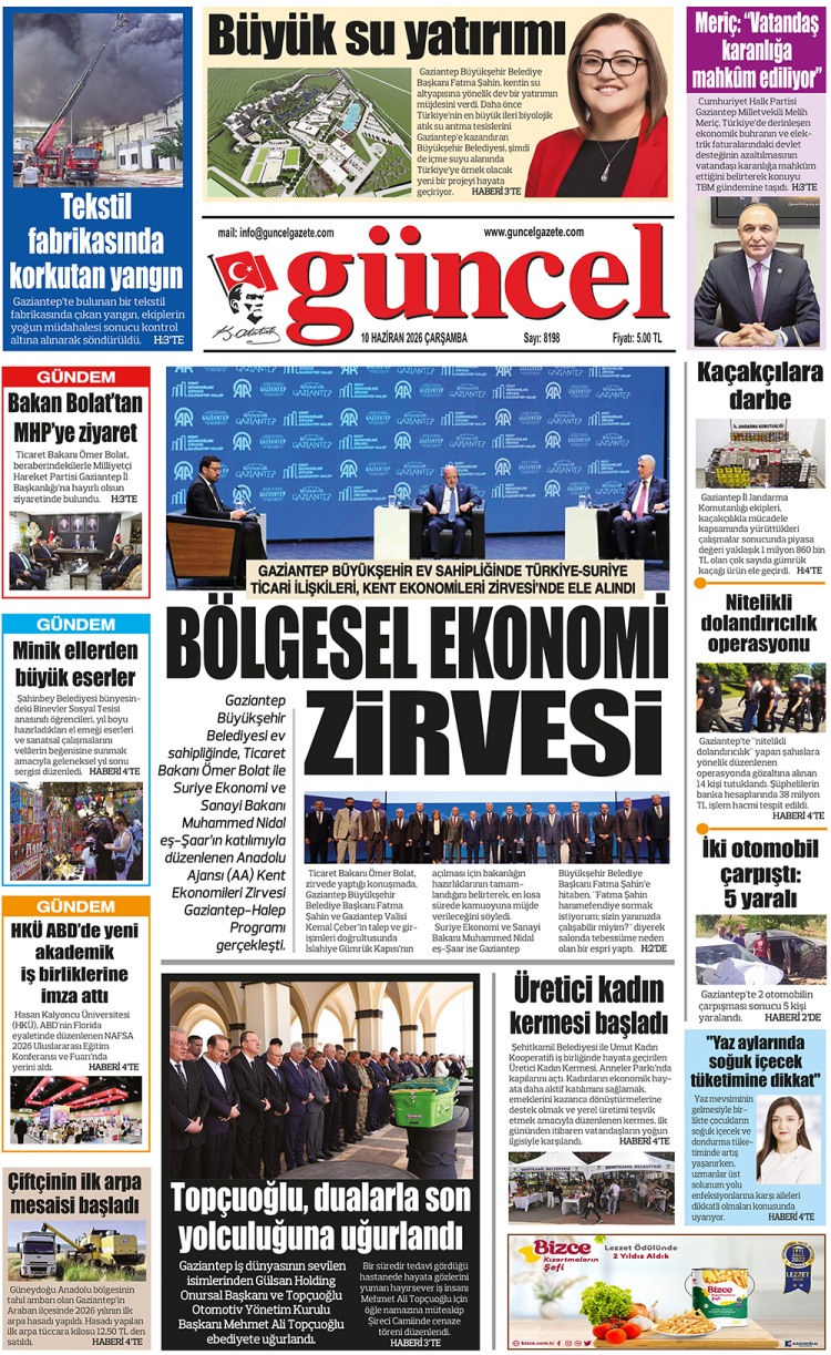 GÜNCEL GAZETE