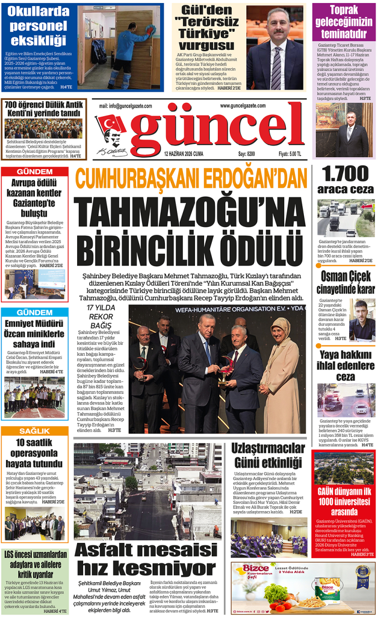 GÜNCEL GAZETE