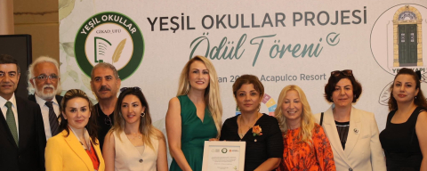 GAZİANTEP'TEN YEŞİL OKULLAR PROJESİ'NDE BÜYÜK BAŞARI