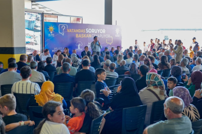 BAŞKAN YILMAZ, KUZEYŞEHİR’DE VATANDAŞLARLA BULUŞTU