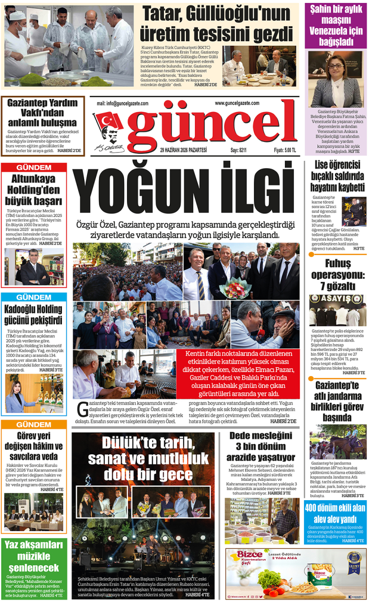 GÜNCEL GAZETE
