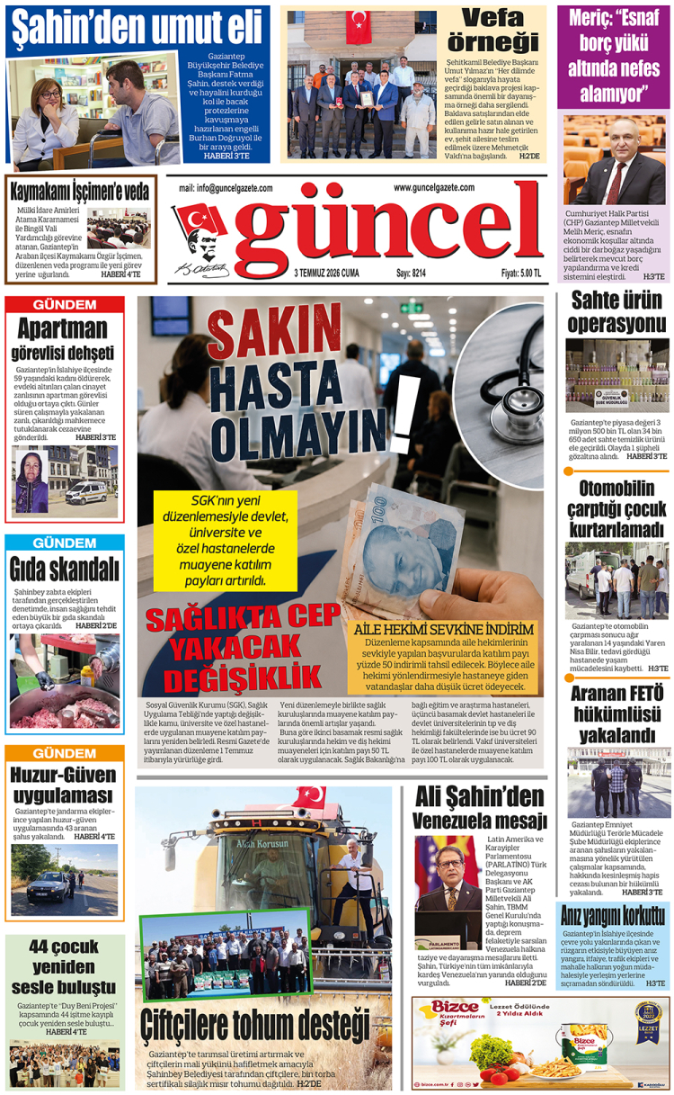 GÜNCEL GAZETE