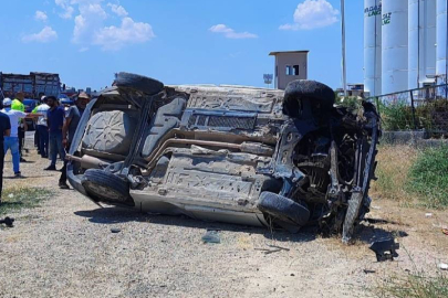 Takla atan otomobildeki 7 yaşındaki çocuk hayatını kaybetti