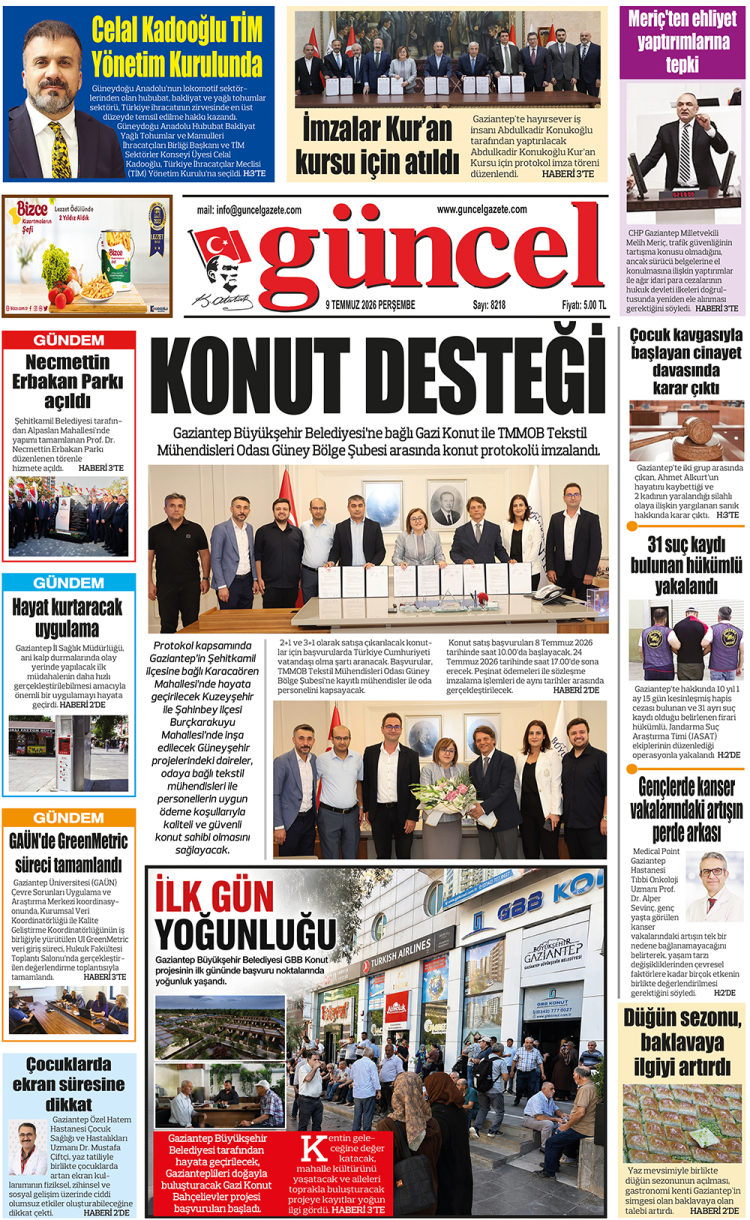 GÜNCEL GAZETE