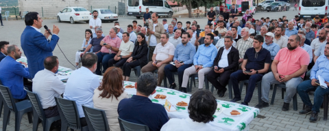 BAŞKAN YILMAZ’DAN 3 MAHALLEYE ZİYARET