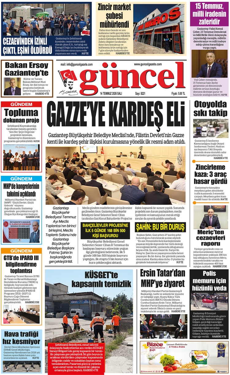 GÜNCEL GAZETE