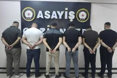 İş yeri kurşunlama ve yağma şüphelisi 7 şahıs yakalandı