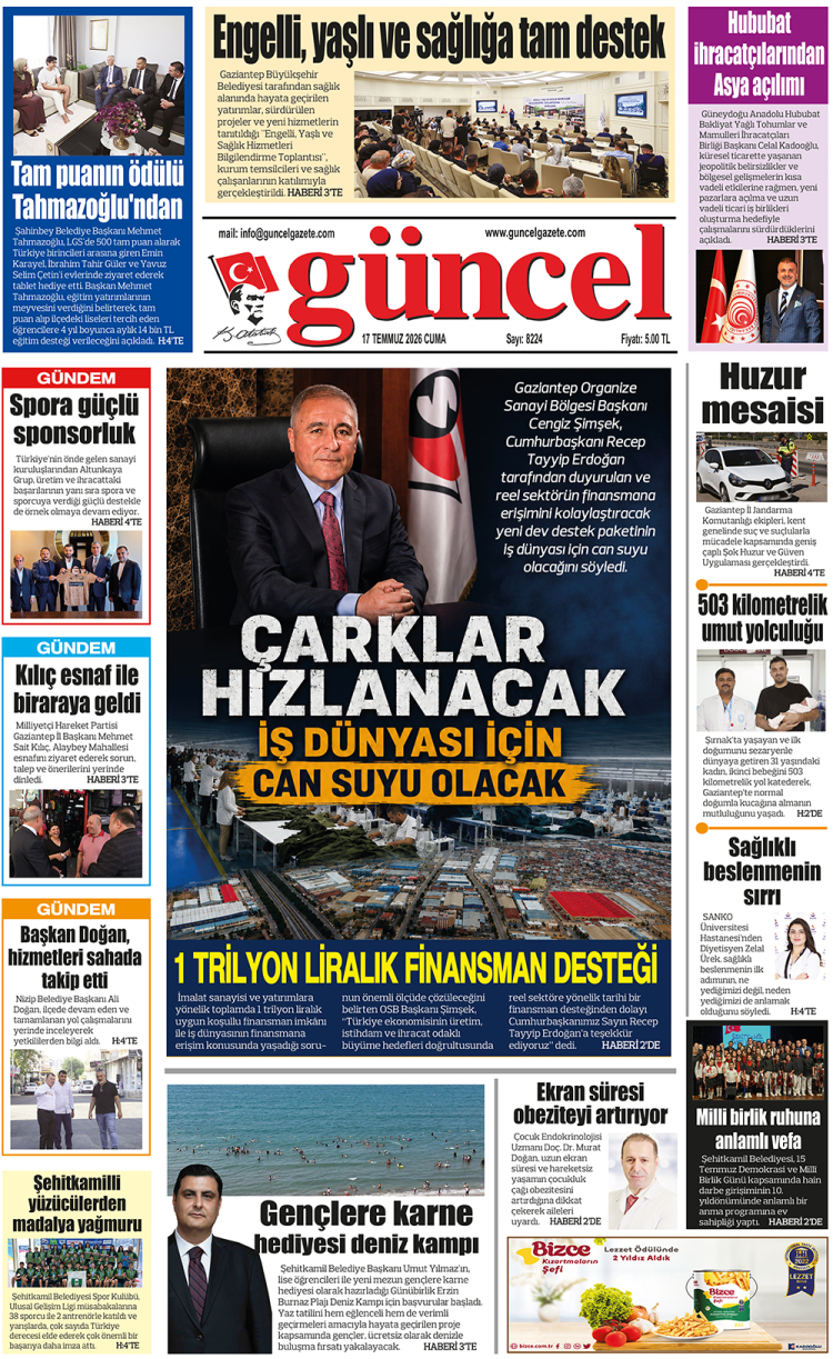 GÜNCEL GAZETE