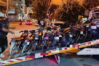 Gaziantep’te motosiklet denetimi
