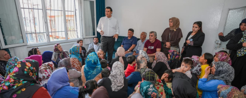 Başkan Yılmaz sahada