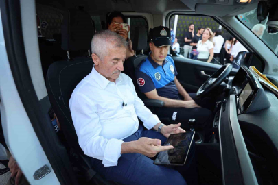 Tahmazoğlu, park denetimine katıldı