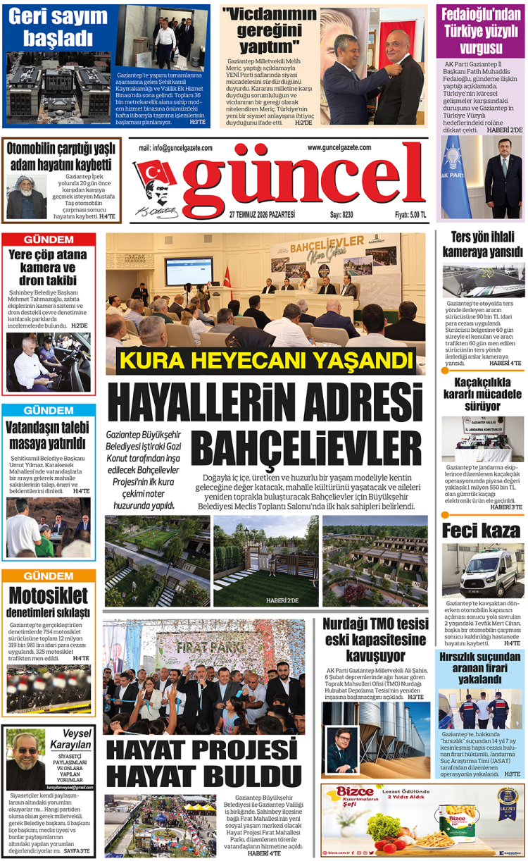 GÜNCEL GAZETE