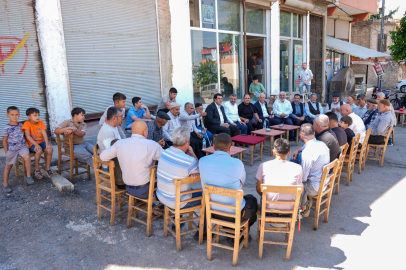 BAŞKAN YILMAZ’DAN GÖKSUNCUK’A ZİYARET