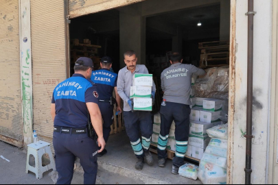 Şahinbey zabıtası affetmedi