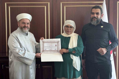 Arjantin’den gelen Eva, Gaziantep’te Müslüman oldu