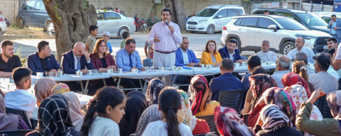 BAŞKAN YILMAZ’DAN ERİKLİ MAHALLESİ’NE ZİYARET