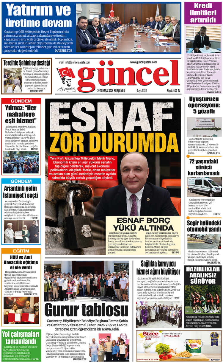 GÜNCEL GAZETE