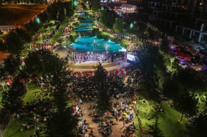 Gençlik orkestrası Vadi Park'ı coşturdu