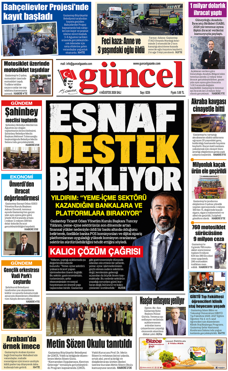 GÜNCEL GAZETE