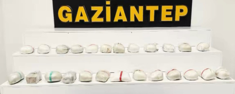 24 kilo uyuşturucu ele geçirildi: 1 gözaltı