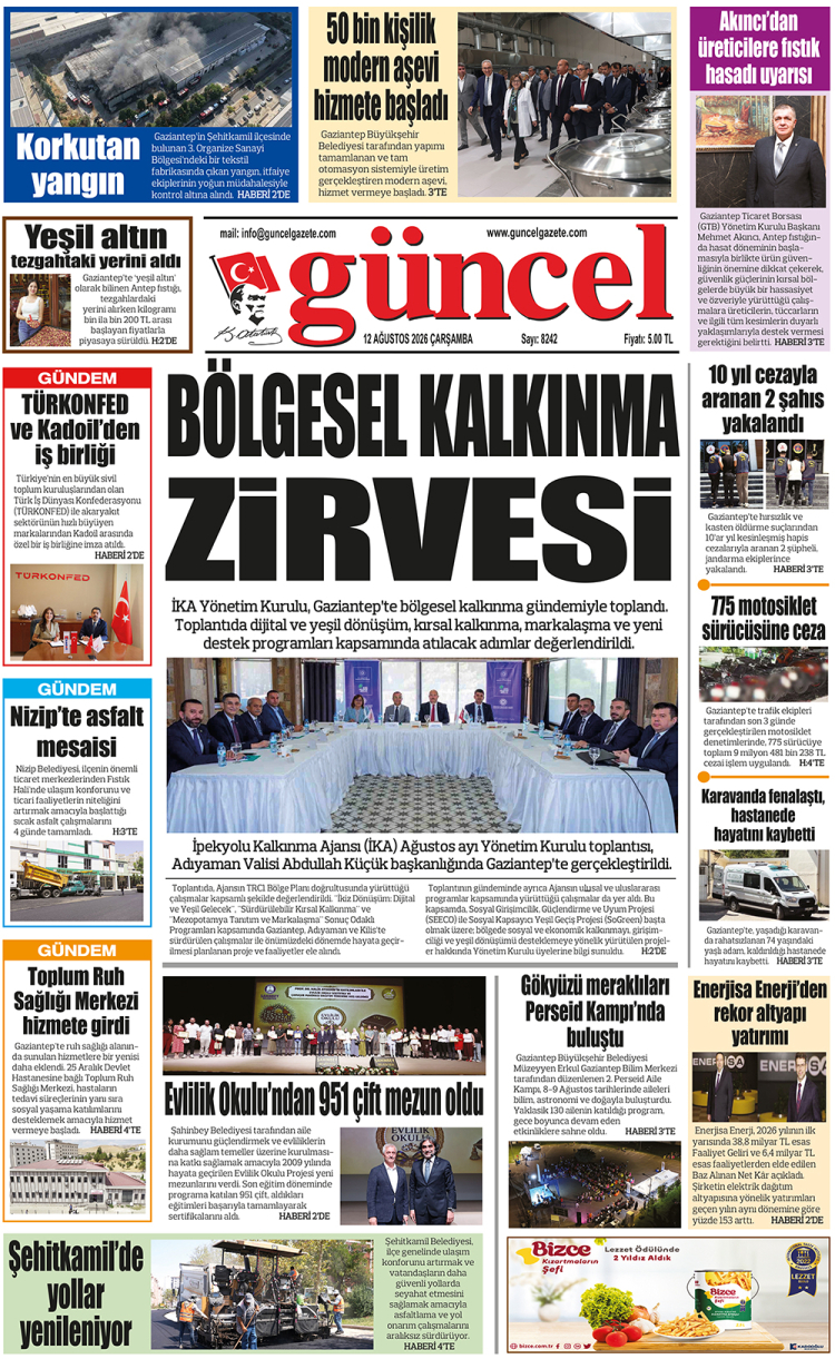 GÜNCEL GAZETE
