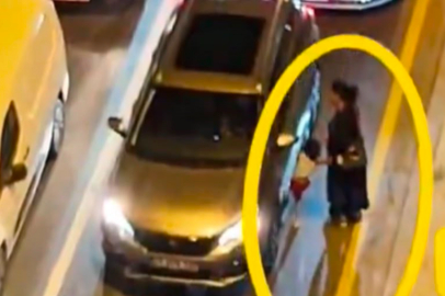 Dilencilik ve satıcılık yapanlara dron destekli zabıta müdahalesi