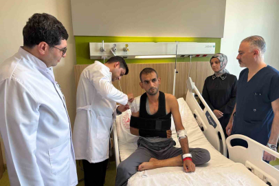 Omuzundaki hasar, kendi doku ve kıkırdağıyla onarıldı