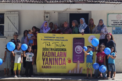 Jandarma ekipleri KADES uygulamasını tanıttı