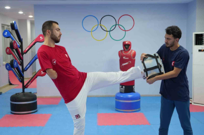 Yanlış girdiği binada, Avrupa şampiyonu oldu