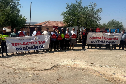Tarım araçlarına reflektör