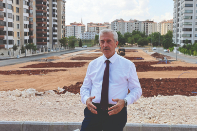 Şahinbey'de yeşil alan atağı