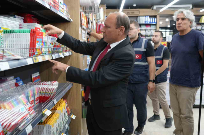 Kırtasiyelere ’fahiş fiyat’ ve ’etiket’ denetimi