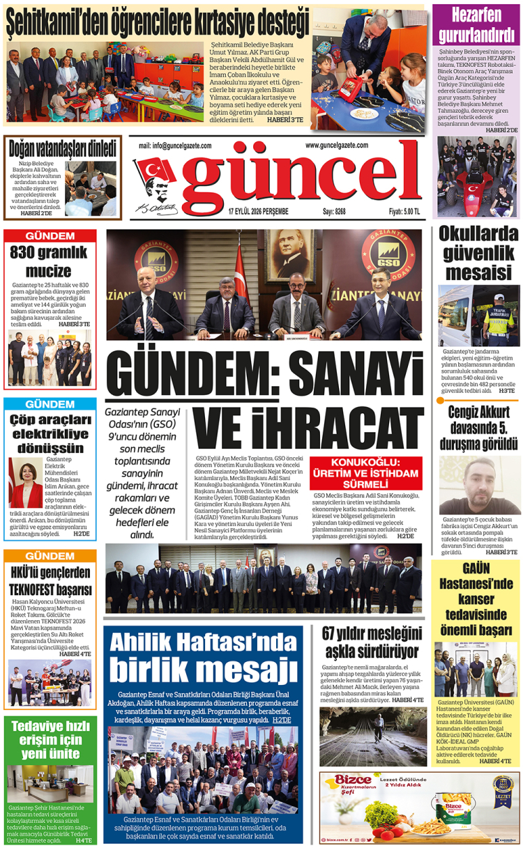 GÜNCEL GAZETE