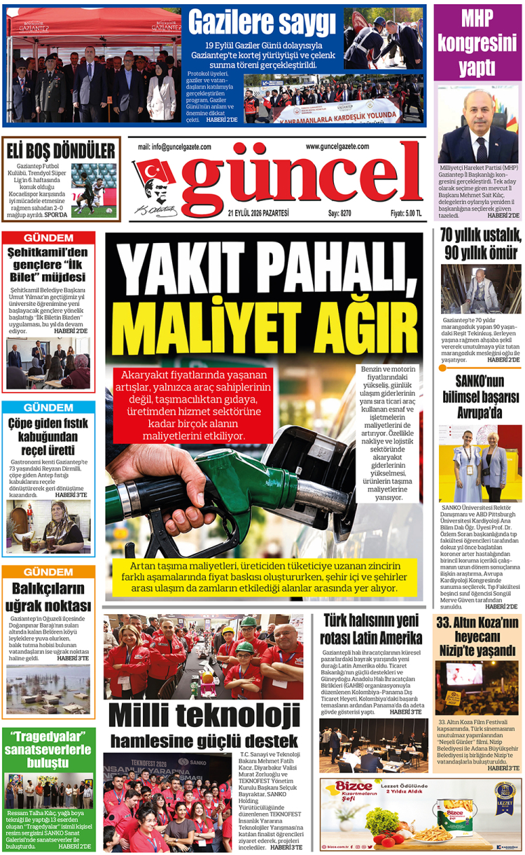 GÜNCEL GAZETE