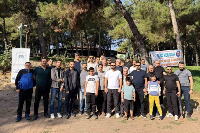 Adliye personeli aileleriyle doğada stres attı