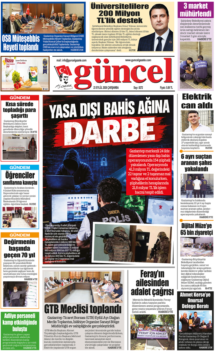 GÜNCEL GAZETE