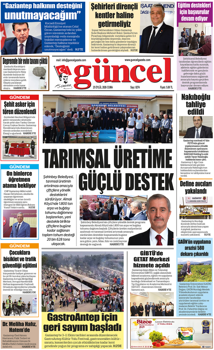 GÜNCEL GAZETE