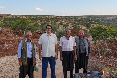 Yıllardır beklediği arazi yoluna kavuştu