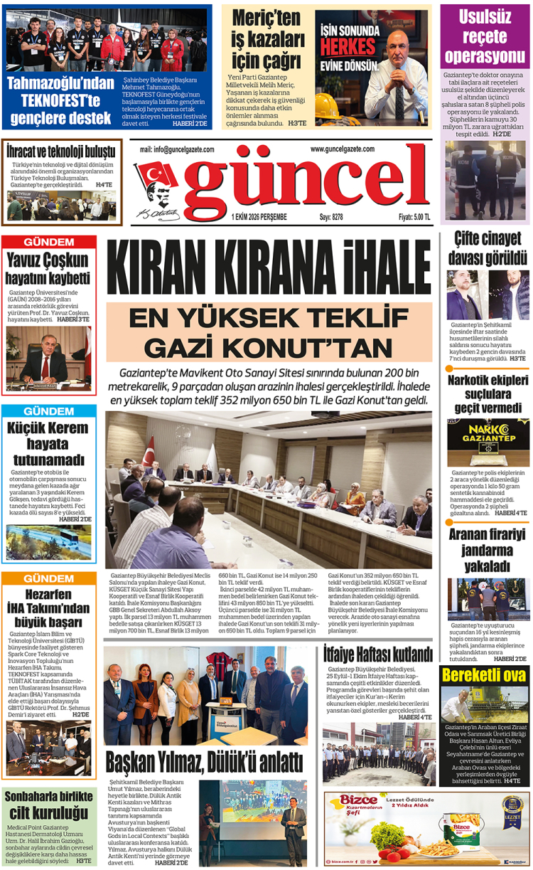 GÜNCEL GAZETE